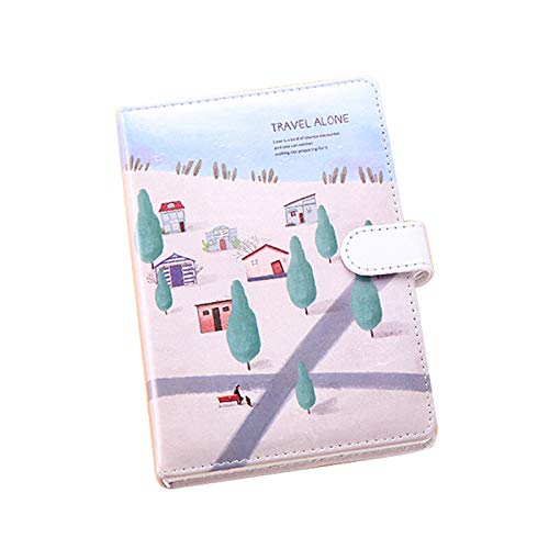 Livre de voyage seul en cuir sable pour noter vos aventures en couleur