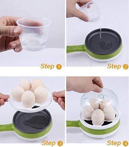 SINGLE LAYER EGG BOILER WITH HANDLE 4 41kcKvYEwfL