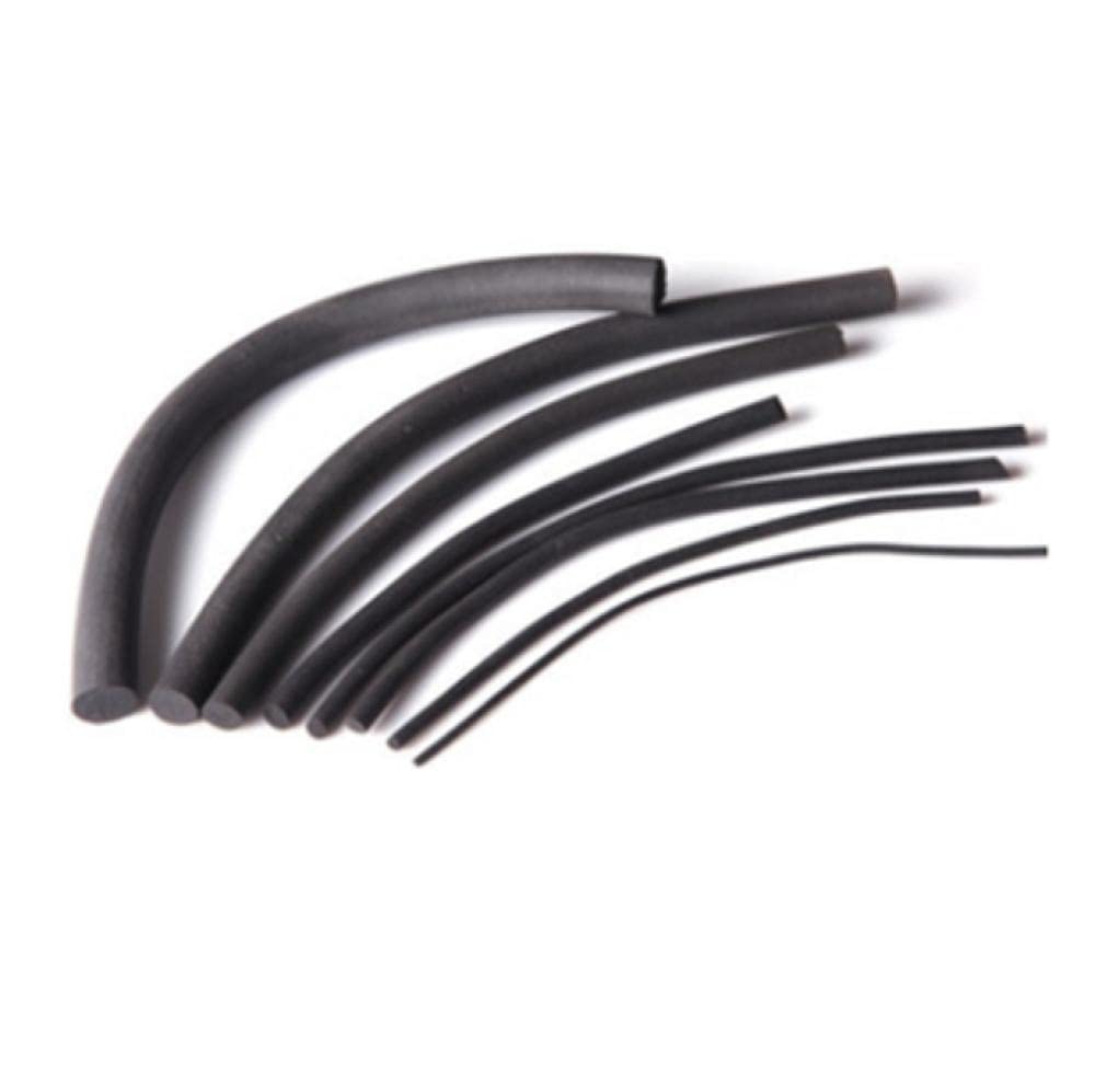 Strip rond, éponge, bande de caoutchouc noire, bande de mousse en caoutchouc-8mm * 100m