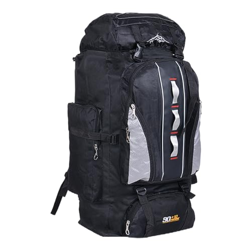 Sac à dos de randonnée 100L de camping imperméable grand format - 4