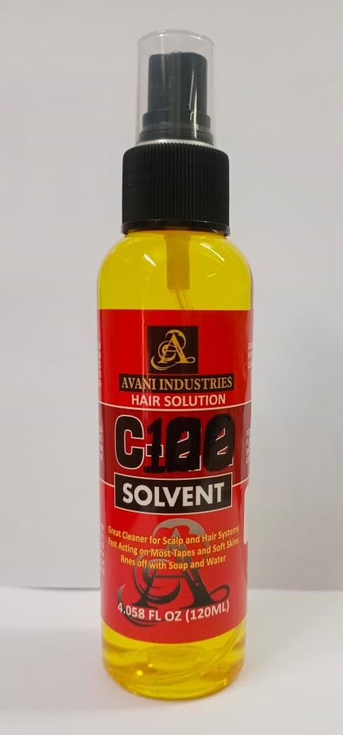 C100 Adhesive Remover Spray | Adhesive Remover For Hair Patch & Wigs | Fast-Acting | Citrus Flavour | (Pack of 1, 120ml)-image-46