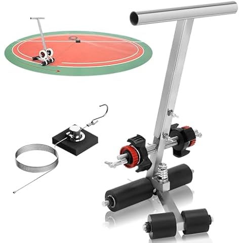 ERYRON Court Line Tape Machine Floor Marking Machine Basketball Court Line Machine Court Tape Applicator for Tiles, Concrete, Asphalt or Driveway You Can Draw The Lines and Circles You Want Cover