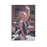 アメリカ人女優兼モデル、マリリン・モンローのセクシーな個人写真アートウォール装飾ポスター (5) クール 壁アート キャンバス パネル オフィス装飾 ぶら下がる 版画 ギフト12x18inch(30x45cm)