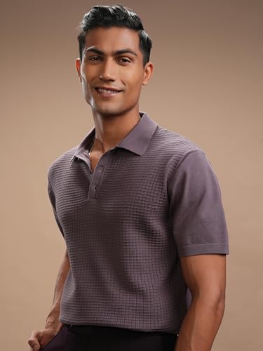 Image of Highlander Men's Polo Tshirt | Flat Knit | Regular Fit | Polo T-Shirt for Man