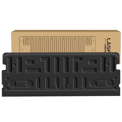 LASFIT Tailgate Mat for Ford F-150 2021-2026(Not for Work Surface or Pro Access Tailgate) F150 Truck Tailgate Liner All Weather Protector TPE Durable Tailgate Cover