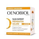 OENOBIOL SUN EXPERT Préparation Solaire Accélérée   Protection Cellulaire Anti Oxydante   Favorise Un Hâle Intense Et Éclatant   Complément Alimentaire 15 Capsules Végétales 15 Jours