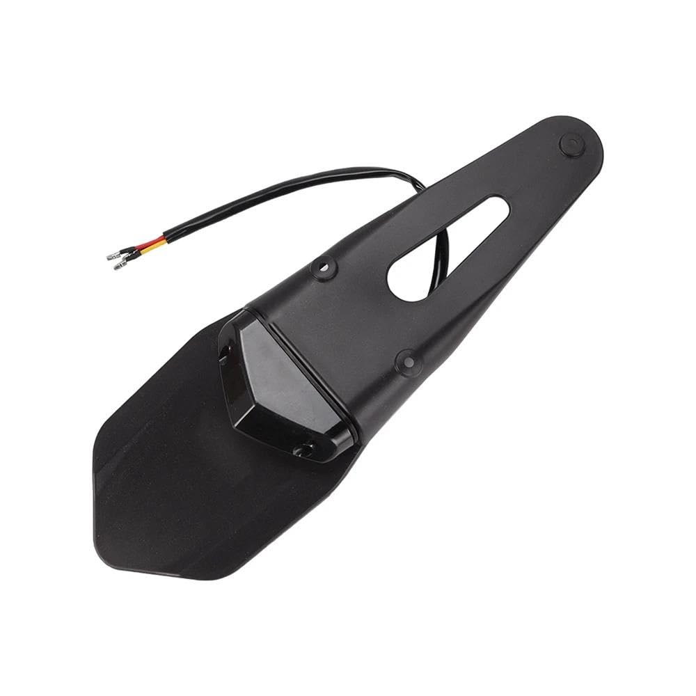Fanale Posteriore Universale Per Moto LED E Parafango Stop Enduro Dirt Bike MX Trail(ROSSO)