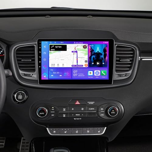 ASURE 4+64G Car Stereo Radio for Kia Sorento MK3 20152020 Wireless CarPlay & Android Auto 10.1 inch Touchscreen Radio with Wi-Fi 6 Bluetooth GPS DSP Steering Wheel Control & HD Backup Camera