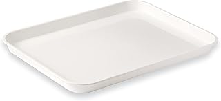 Harfield Tableware Medium Display Tray Butcher's Pastry Trays (White), 37.5x27.5cm
