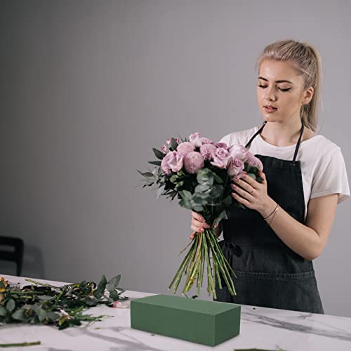 8 Pcs Floral Foam Blocks For Flower Arrangements Wet & Dry Green Foam Bricks For Fresh And Artificial Flowers Crafts Wedding Birthdays Home And Garden Decorations 8.9" L X 4.1" W X 2.6" H #TOP5