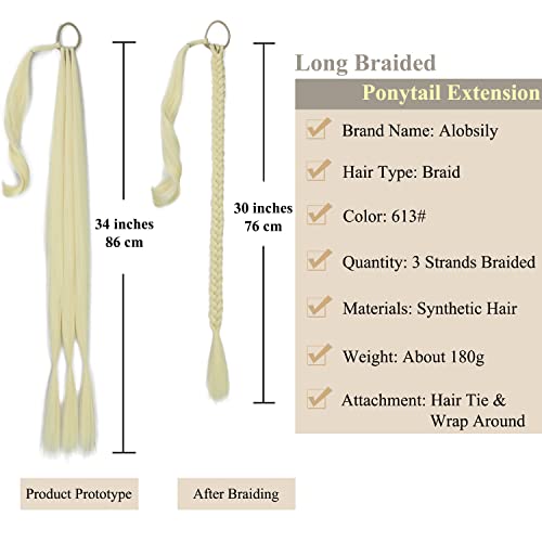 Ponytail AB029BD - Extension per capelli biondi