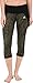 adidas Performance Women's Performer Mid-Rise Poison Ivy Print 3/4 Tights, Large, Base Green/Print