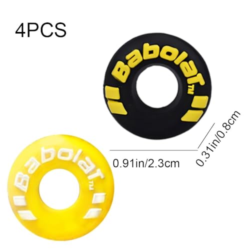 image for XIXILINRUIYUN 4 Piece Rubber Tire Shape Vibration Dampener Perdurable 