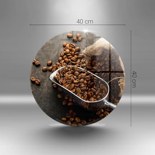 Planche à découper Wallfluent évite rayures café en grains