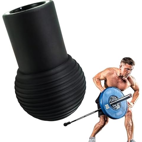 ZHENROAD Landmine Attachment for Barbell, Silicone Barbell Bomb Fits 2 Inch Olympic Bars for Presses, Rows, Rotations, Split Squats, Lumberjacks Cover