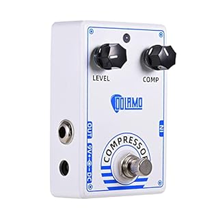 🥁Based on the reliable Dyna Compressor, the mixture range of the Level and Comp controls can vary the sound from heavy compression to just a tiny hint. Having this pedal as part of your board will give an impressive tight signal and a richness to you...