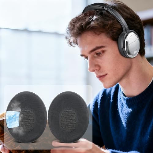 SOULWIT Cooling Earpads para Bose QC3 & OE1 - Negro miniatura 5