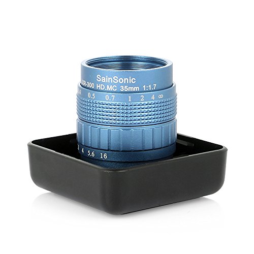 XR-300 35mm F/1.7 C CCTV Len Blue