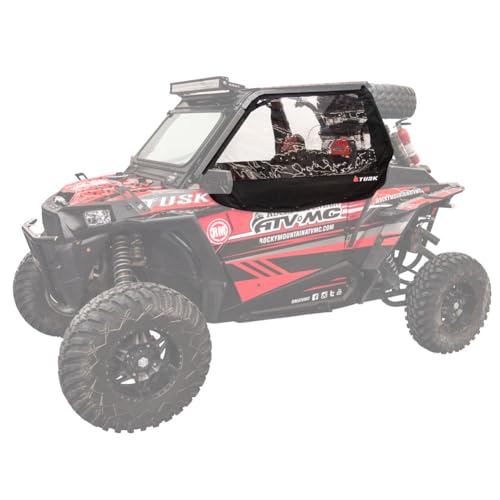 Tusk Zipperless Upper Doors w/Threaded Snaps For POLARIS RZR XP 1000 2014-2021
