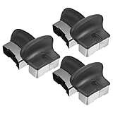 DECOMELODY 6 pièces Lot de Poignées Cocotte Bakélite Résistantes Chaleur Poignées de Rechange pour Autocuiseur Installation Rapide Accessoires Durables pour Batterie de Cuisine