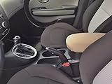 Auto Console Covers- Fits The Kia Soul 2010-2013 Center Console Armrest Cover Waterproof Neoprene Fabricr - Tan