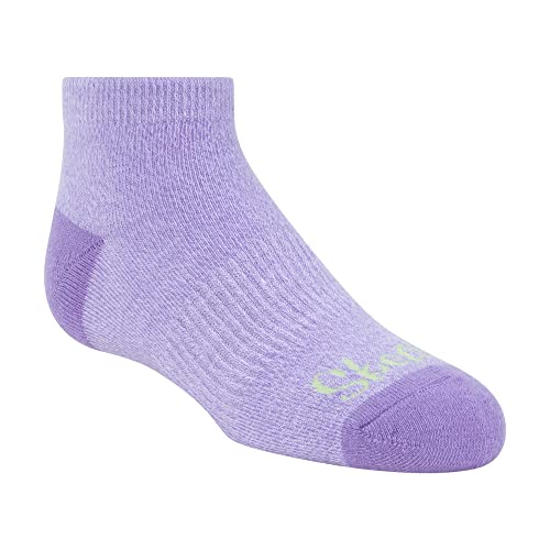 Image of Skechers Girls' 6 Pack Low Cut Socks