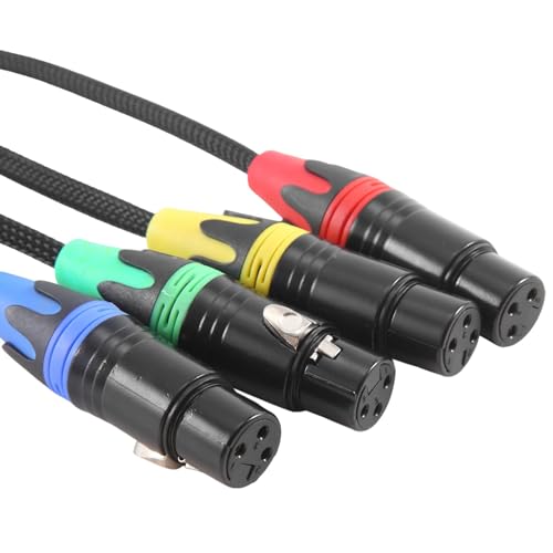 Câble XLR 4 canaux NE8F-S4F, adaptateur audio RJ45 multi-réseau - 2