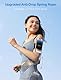 TOPGO Laufende Handyhalterung für iPhone [360° drehbar & Upgrade Anti-Drop] Magnetische Handgelenk-Handyhalterung, Magsafe Armband kompatibel mit iPhone 16 Pro und Android - Schwarz