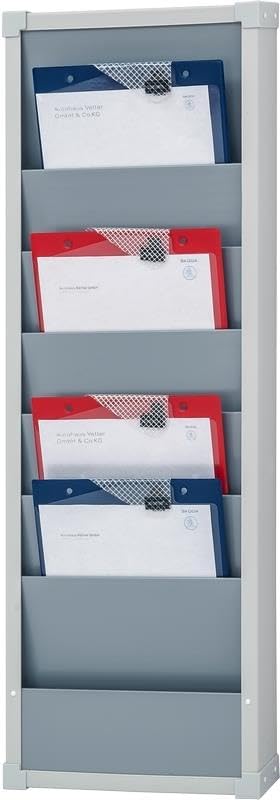 Planungstafel einreihig, für DIN A4, Planungsreihen durchgehend befüllbar, Maße 315 x 900 mm, Schienen 6, Verpackungseinheit: 1 STK
