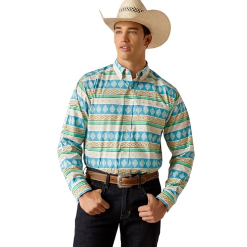 Chemise ARIAT Team Christian Classic Fit pour homme en coton résistant