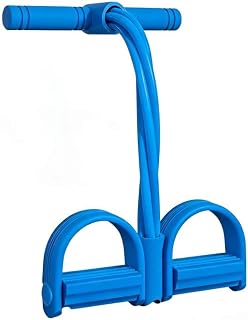 Multi-Functional Pedal Resistance Band Trainer Portable Exercise Equipment | multi-purpose for abdominal, arm and leg exercise, easy storage, practical home fitness equipment