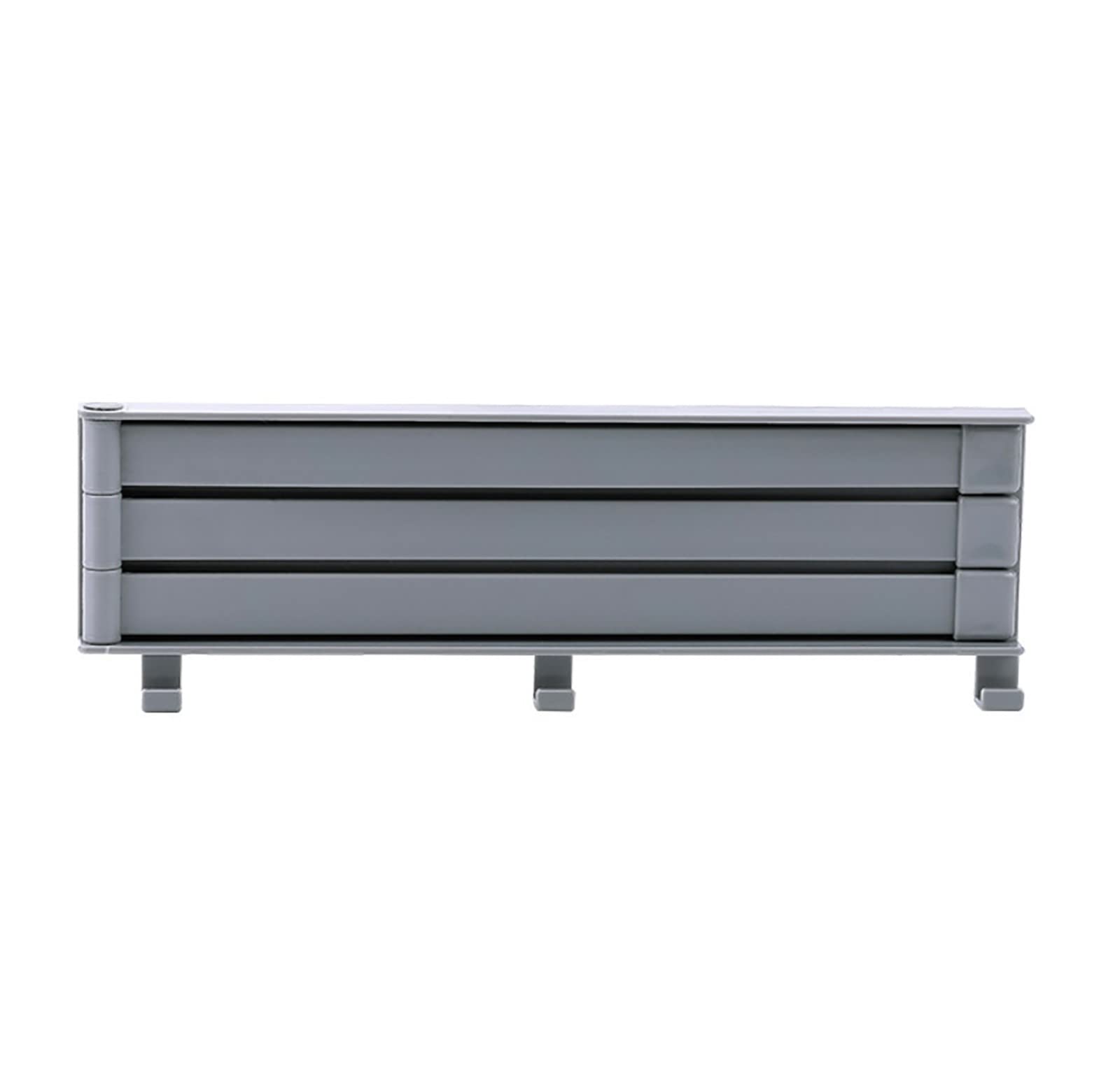 Storage Clothes Closet Hangers Storage Stacking Racks Racks Storage Racks Wall Mount Adhesive Or Drilled Mount Storage Bins Under Bed with Wheels (Grey, One Size)