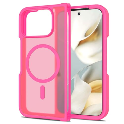 For google pixel 10 pro fold �p �P�[�X �ϏՌ� ����~�� �w��h�~ �}�b�g�d�グ �O�[�O���s�N�Z�� 10�v�� Fold �g�� �J�o�[ Magsafe �Ή� ���C�����X�[�d �S�ʕی� �Ռ��z�� �V���v�� �}�O�Z�[�t�Ή� (�}�[��