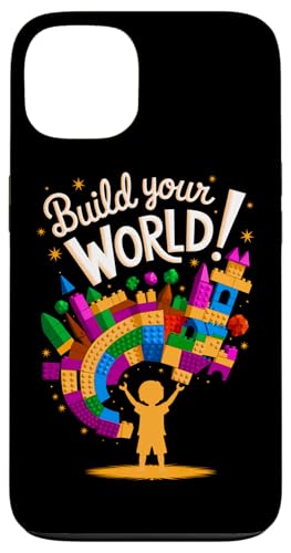 Master Builder Bambini Building Blocks Giocattoli di mattoni Compleanno Ragazzi Custodia per iPhone 13