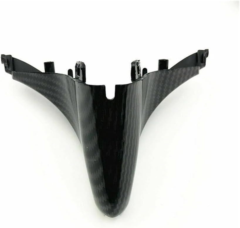 Motorcycle Tank Side Panel Motorcycle Middle Front Upper Nose Fairing Carbon Fiber Cowl Fairing Motorcycle Head Fairing for Yam&aha YZF R6 2008-2016