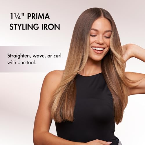 Image of BaBylissPRO Nano Titanium Prima Ionic Hair Straightener - Professional Flat Iron & Curling Iron in One for Stylists, Pro Styling Hair Tool