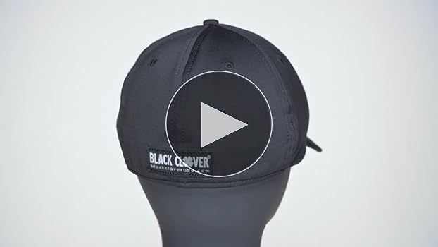 Black Clover Premium Clover 51 Flex Cap, Black/Lime, XXL at