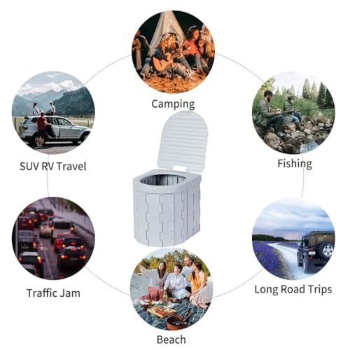 Portable Toilet Kit with Oxford Fabric