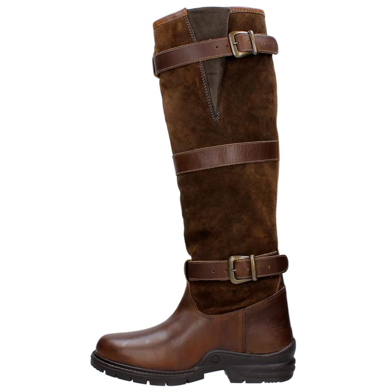 Horka En-GB in Size botas hípicas de cuero impermeables 4