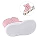 LACOFIA Botas de Nieve de Invierno Impermeables Zapatos de Suela de Goma Antideslizante para Bebé Niña Rosa 25 Imagen de LACOFIA Botas de Nieve de Invierno Impermeables Zapatos de Suela de Goma Antideslizante para Bebé Niña Rosa 25