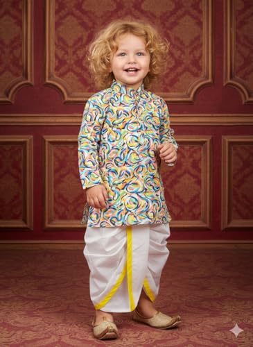 Image of A.T.U.N. (ALL THINGS UBER NICE) Boys Kurta Set