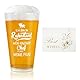 GHVACZS Biergläser Pension Geschenke, Ruhestand Geschenk, Rentner Geschenk Mann, Ruhestand Geschenke für Männer, Bierkrug Geschenke für Männer 16oz