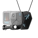 Montaggio a scatto - Il supporto magnetico a scatto presenta un design magnetico di bloccaggio e include 6 magneti. Lo smontaggio rapido e il montaggio rapido rendono le riprese più casual.