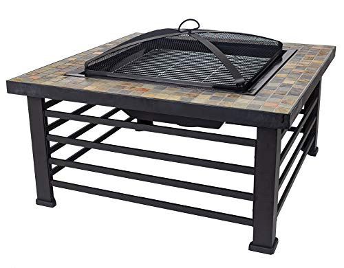 Cascade Slate Top Fire Pit