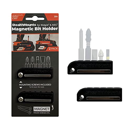 Soporte magnético Ridgid StealthMounts organizador para brocas de taladro impacto