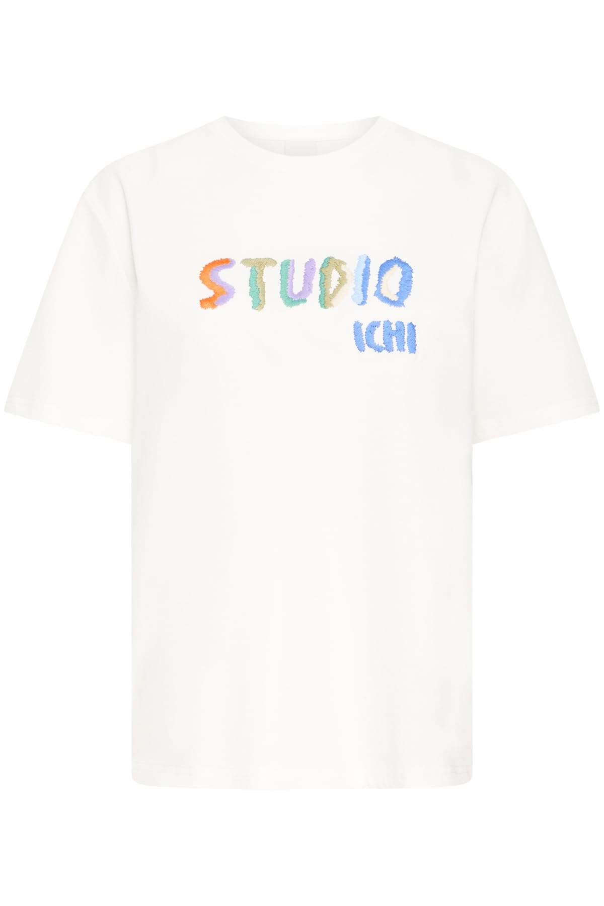 Ichi Women's Blanc T-Shirt Rubby