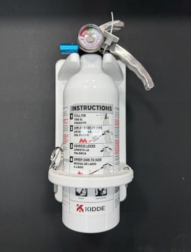 Marine Grade Quick Release Fire Extinguisher Mount