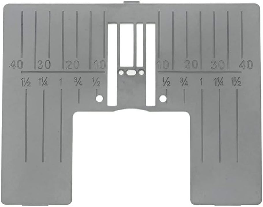 LNKA Straight Stitch Needle Plate #4129642-03 for Husqvarna Viking Sapphire 830+,Designer Topaz 20,Opal 670,Sapphire 930 Sewing Machine
