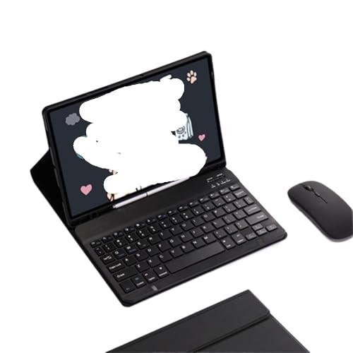 Housse de protection pour Huawei Matepad 11 avec clavier QWERTY noir amovible et fente stylet