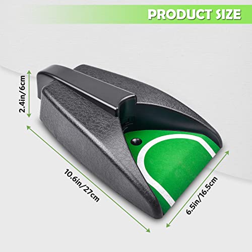 Golf Automatic Putting Machine, Golf Practice Putting Hole Auto Returning Golf Cup Training Aid, Putting Returner For Indoor Outdoor Office Practice #TOP1
